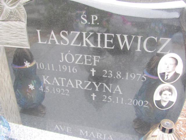 Grób Józef Laszkiewicz