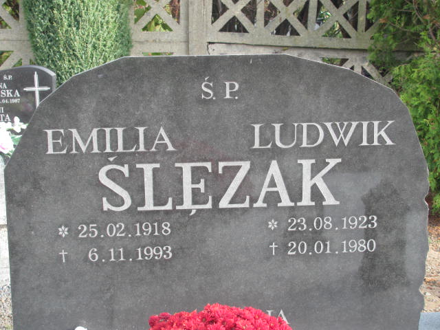 Grób Ludwik Ślęzak