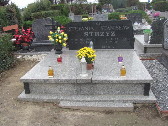 Grób Stanisław Strzyż