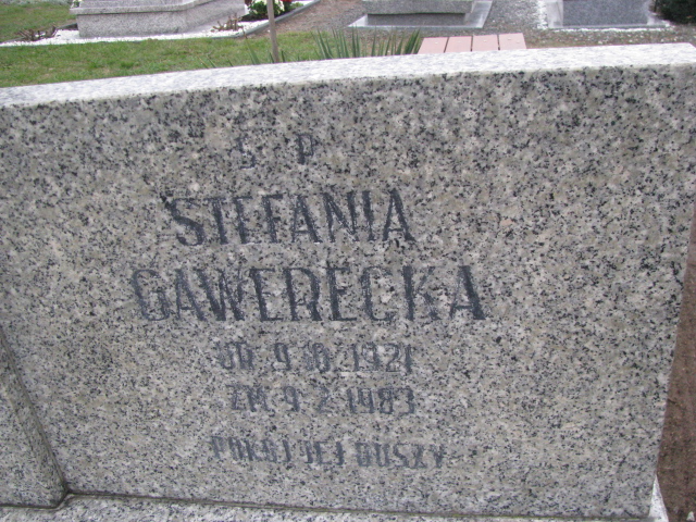Grób Leszek Gawerecki