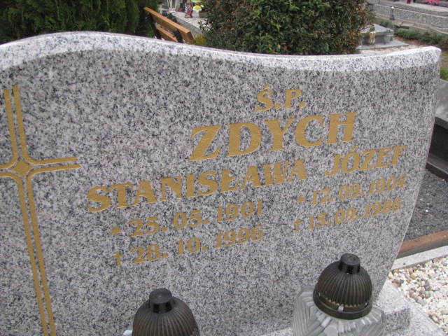 Grób Stanisława Zdych