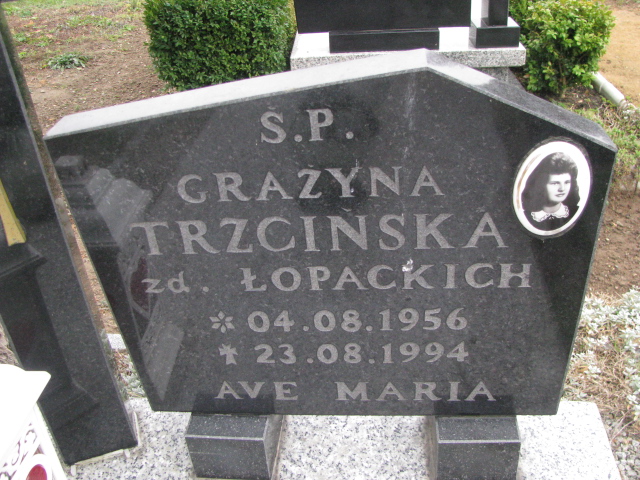 Grób Grażyna Trzcińska