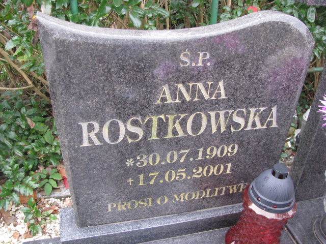 Marian Rostkowski 1946 Brzeg Dolny - Grobonet - Wyszukiwarka osób pochowanych