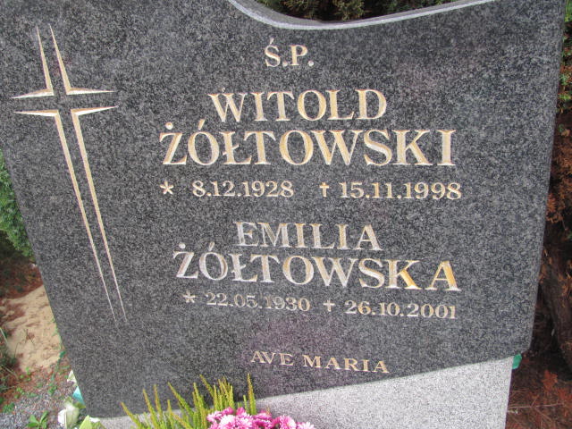 Romuald Żółtowski 1954 Brzeg Dolny - Grobonet - Wyszukiwarka osób pochowanych