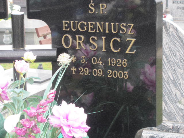 Grób Eugeniusz Orsicz