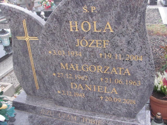 Daniela Hola 1943 Brzeg Dolny - Grobonet - Wyszukiwarka osób pochowanych