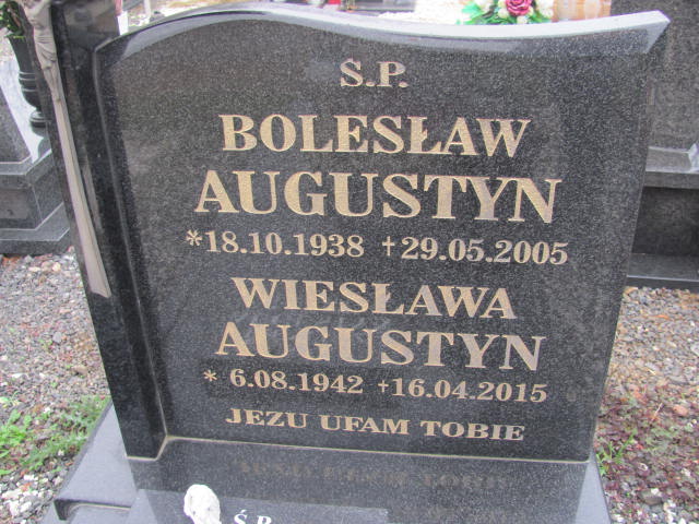 Wiesława Augustyn 1942 Brzeg Dolny - Grobonet - Wyszukiwarka osób pochowanych