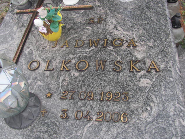Grób Jadwiga Olkowska