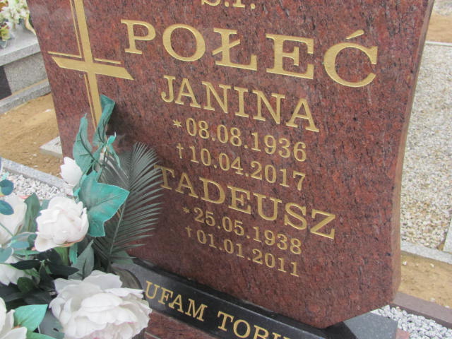 Grób Tadeusz Połeć