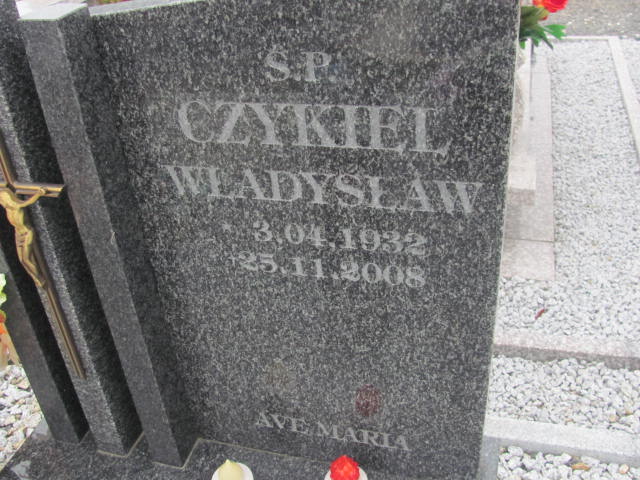 Grób Władysław Czykiel