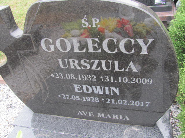 Grób Urszula Gołecka