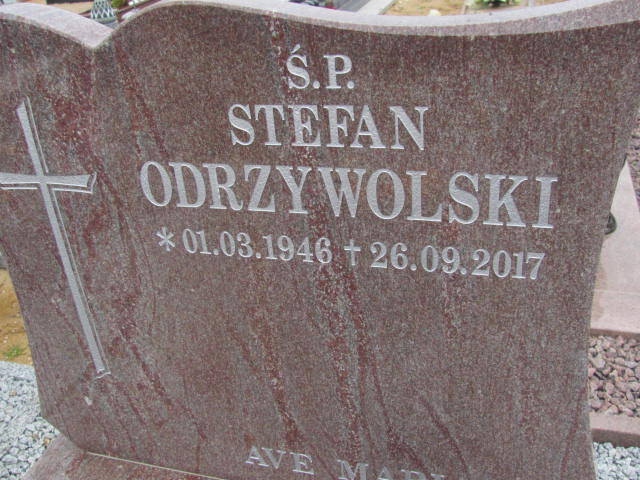 Stefan Odrzywolski 1946 Brzeg Dolny - Grobonet - Wyszukiwarka osób pochowanych