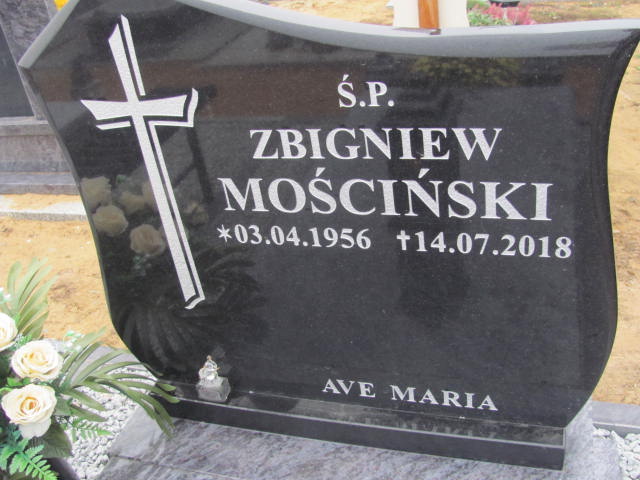 Grób Zbigniew Mościński
